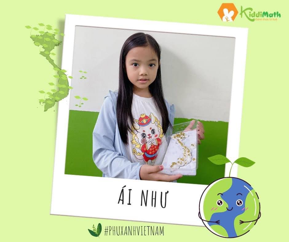 sản phẩm của bé làm tại Kiddimath
