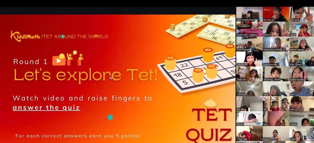 Event Tết Cổ Truyền | Kiddimath 2 Vòng thi khởi động tết cổ truyền